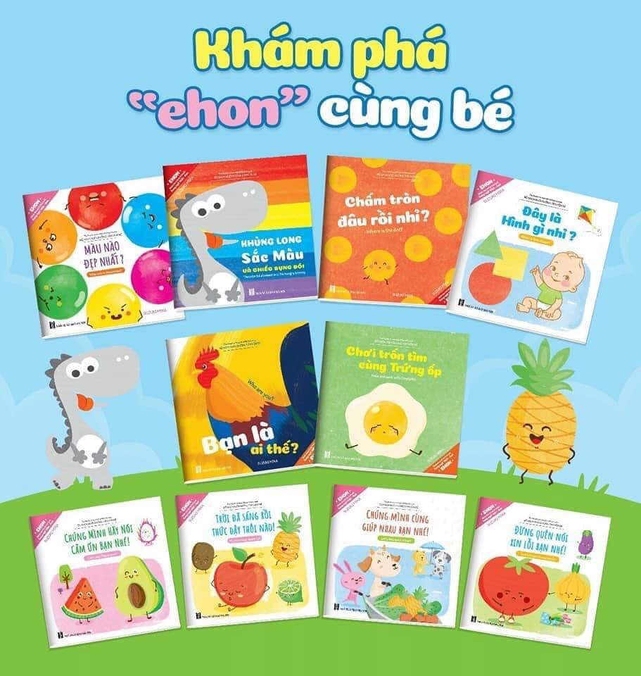 Combo 10 cuốn Ehon song ngữ Việt 