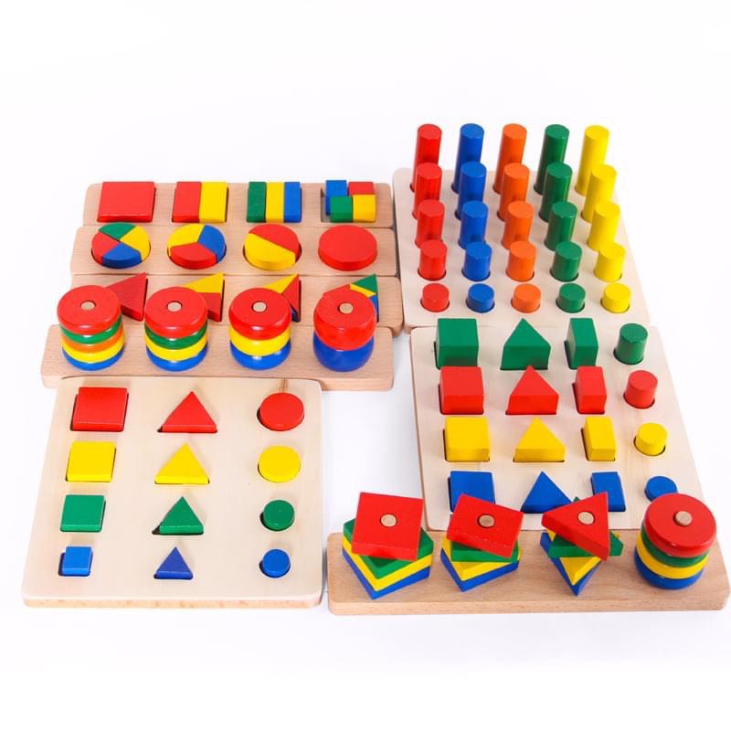 BỘ GIÁO CỤ MONTESSORI - 8 MÓN